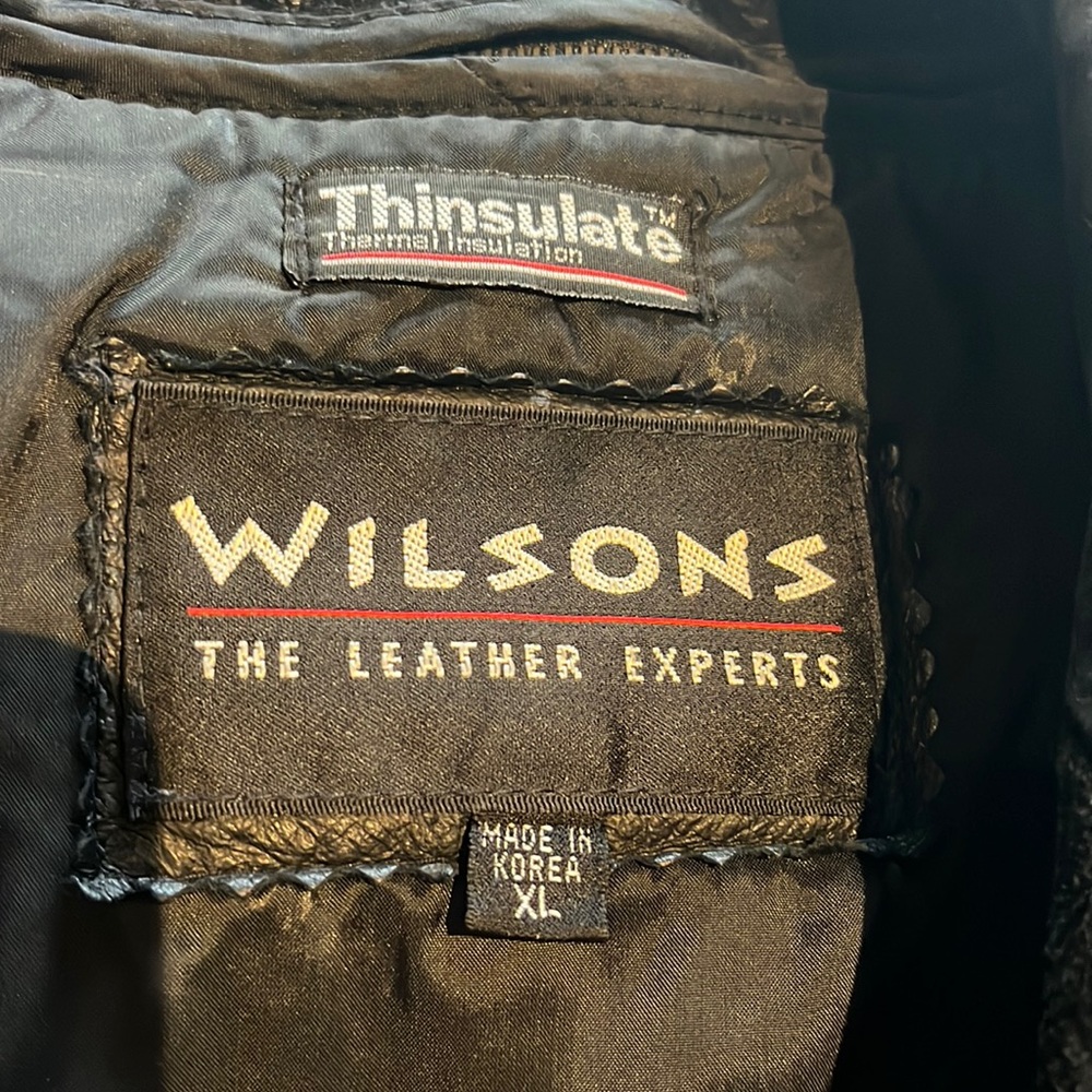 Selling my long leather jacket very heavy and warm!